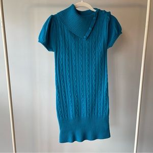 Stretchy sweater dress
